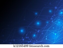 abstract network concept design abstract network concept design