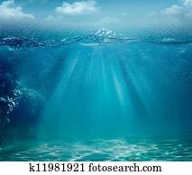 Abstract sea and ocean backgrounds for your design Abstract sea and ocean backgrounds for your design