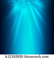 Abyss. Abstract underwater backgrounds for your design