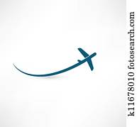 airplane symbol airplane symbol