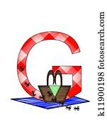 Alphabet Picnic Lunch G Alphabet Picnic Lunch G