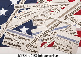 America Buried In Violence