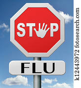 apstāšanās, flu