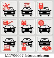 auto repair icons