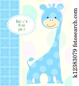 baby boy card