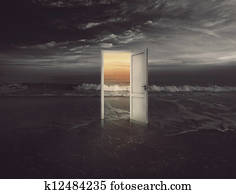 Beach door Beach door