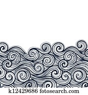 Beautiful wave background Beautiful wave background