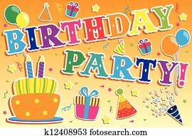 Birthday party invitation Birthday party invitation