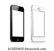 black and white perspective smarphone black and white perspective smarphone