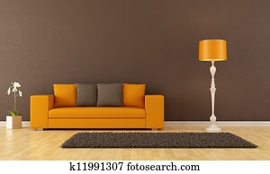 Brown living room Brown living room