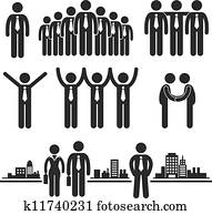 Business Businessman Group Worker