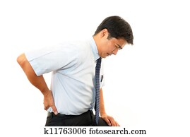 Businessman Back Pain Businessman Back Pain