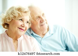 Charming elderly female