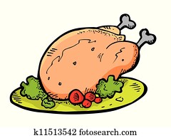 Chicken meat doodle Chicken meat doodle