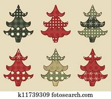 Christmas tree set 1 Christmas tree set 1