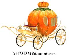 Cinderella fairy tale pumpkin carriage Cinderella fairy tale pumpkin carriage