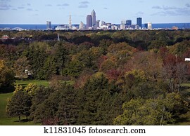 Cleveland - distant skyline