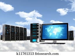 Cloud Computing Server Concept Cloud Computing Server Concept