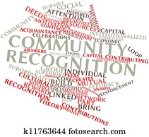 comunidad, reconocimiento
