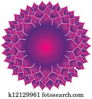 detailed crown chakra 