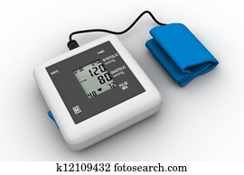Digital blood pressure gauge Digital blood pressure gauge