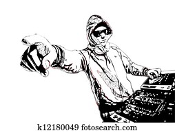 Dj in action Dj in action