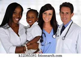 Doctors and Nurse With Patient Doctors and Nurse With Patient