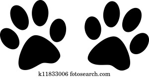 dog footprints dog footprints