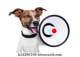 dog megaphone dog megaphone