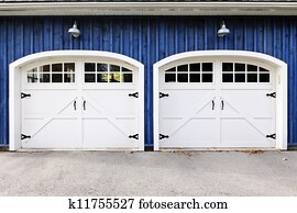 Double garage doors Double garage doors