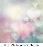 día de valentines, extracto, plano de fondo