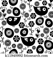 Easter seamless pattern Easter seamless pattern