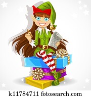 elf Santa assistant elf Santa assistant