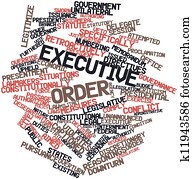 Executive order Executive order
