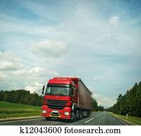 Fast moving truck Fast moving truck