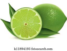 Fresh limes 