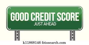 good credit scores just ahead