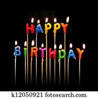 Happy Birthday Candles