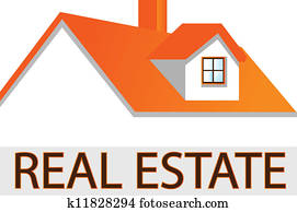 haus, dach, logo, für, real estate haus, dach, logo, für, real estate