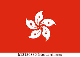 Hong Kong city flag Hong Kong city flag