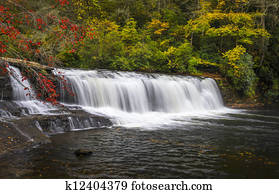 Hooker Falls Autumn Waterfalls Dupont State Forest NC Fall Foliage nature and landscape photography Hooker Falls Autumn Waterfalls Dupont State Forest NC Fall Foliage nature and landscape photography