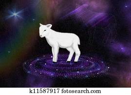 Lamb of God in the universe Lamb of God in the universe