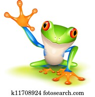 Little tree frog Little tree frog