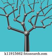 mechanical tree mechanical tree