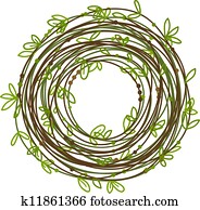 Nest frame for your design Nest frame for your design