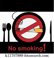 No smoking in dining room
