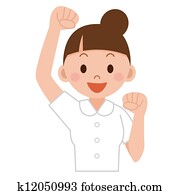 Nurse or young medical doctor woman Nurse or young medical doctor woman