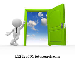 Open door Open door