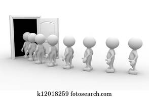 Open door Open door