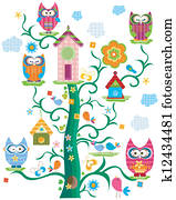 owl`s tree owl`s tree